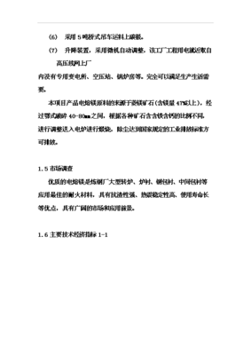 投資分析電熔鎂生產線項目投資立項可行性分析立項建議(圖文高清版)